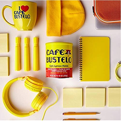 Café Bustelo Espresso Dark Roast Ground Coffee, 10 Ounces
