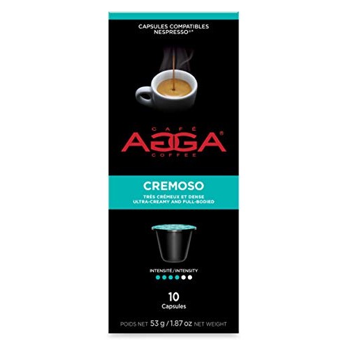 Café Agga Coffee 60 Capsules Cremoso Espresso Nespresso Original
