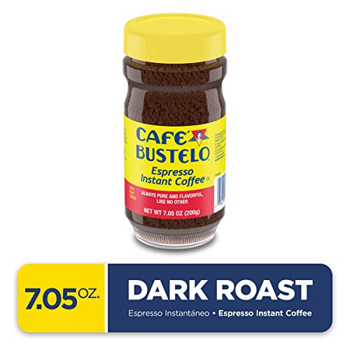 Café Bustelo Espresso Style Dark Roast Instant Coffee, 7.05 Ounces