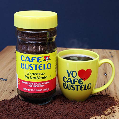Café Bustelo Espresso Style Dark Roast Instant Coffee, 7.05 Ounces
