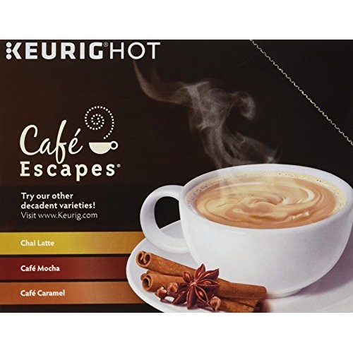 Café Escapes Hot Cocoa, Dark Chocolate, K-Cup Portion Pack For K
