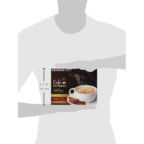 Café Escapes Hot Cocoa, Dark Chocolate, K-Cup Portion Pack For K