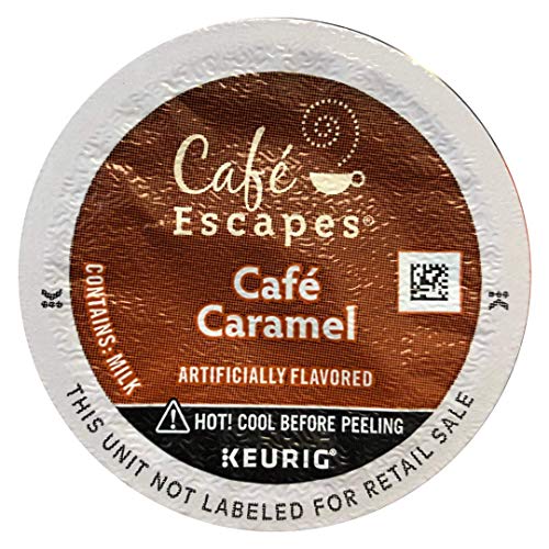 Cafe Escapes Keurig Brewed Cafe Caramel K-Cup Packs - 12 Ct