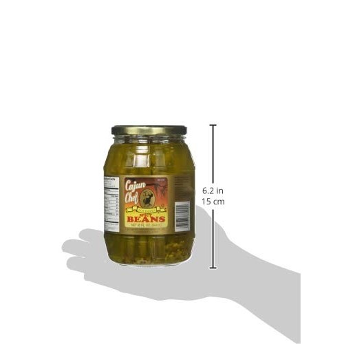 Cajun Chef Louisiana Spicy Green Beans, 32 Ounces