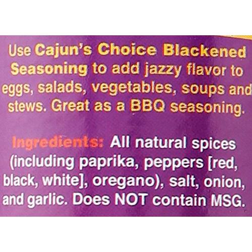 Cajuns Choice Ssnng Blackened Fish 2.75Oz