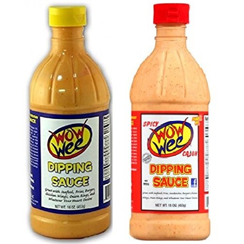 Wow Wee Dipping Sauce Bundle - One Each Of Original 16 Ounce And