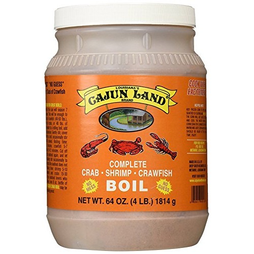 Cajun Land Crab Shrimp Crawfish Boil Complete Seasoning 4 Lbs 2