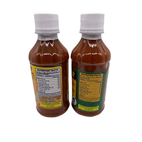 Cajun Power Garlic Sauce Bundle - 1 Regular And 1 Spicy 8Oz Jar