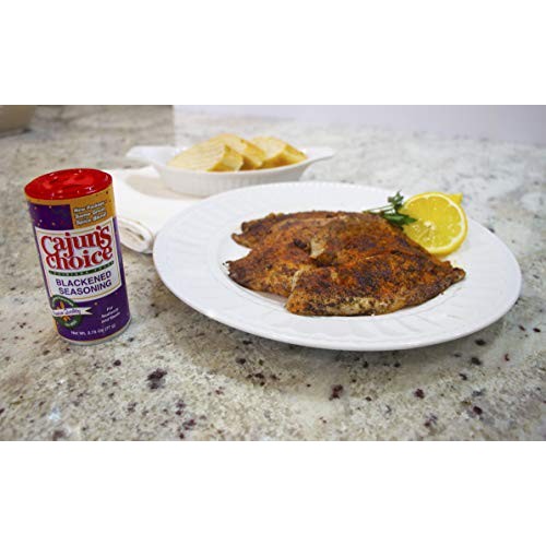 Creole Seasoning 3.8 Oz &Amp; Blackened Seasoning 2.75 Oz Cajuns Ch