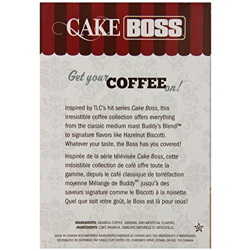 Cake Boss Coffee, Hazelnut Biscotti, 24 Count