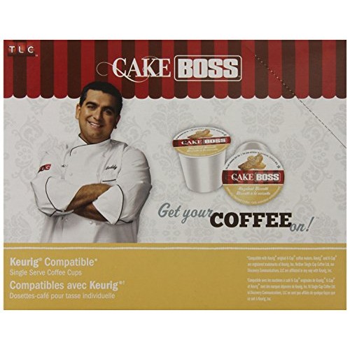 Cake Boss Coffee, Hazelnut Biscotti, 24 Count