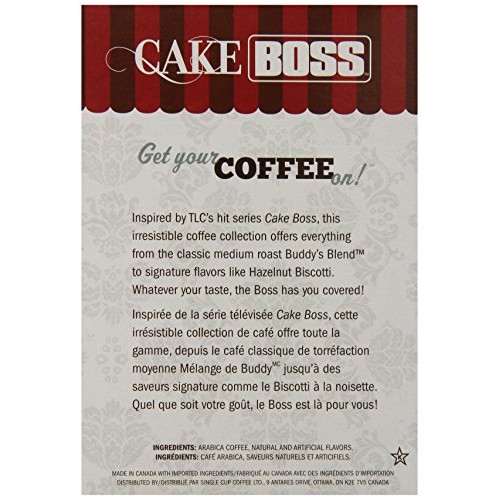 Cake Boss Coffee Vanilla Buttercream, 24Count