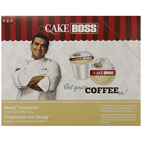 Cake Boss Coffee Vanilla Buttercream, 24Count