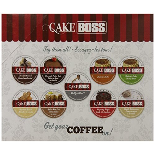 Cake Boss Coffee Vanilla Buttercream, 24Count