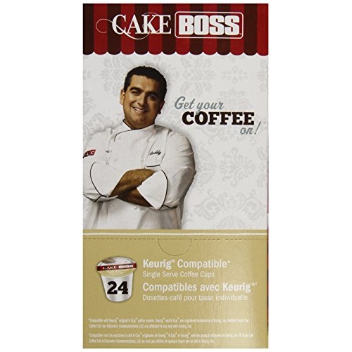 Cake Boss Coffee Vanilla Buttercream, 24Count