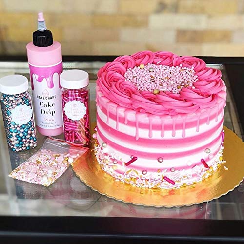 Cake Craft Java Brown Cake Drip Chocolate Flavor 8.8 Ounces