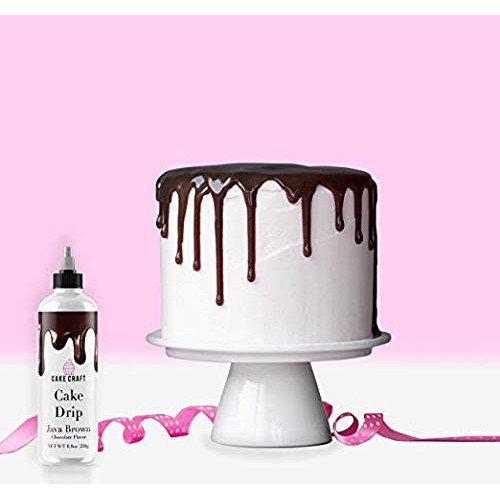 Cake Craft White Cake Drip Vanilla Flavor 8.8 Ounces