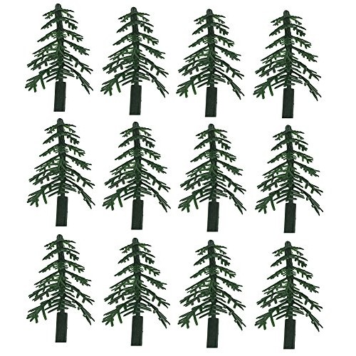 Evergreen Trees For Cake And Cupcake Decorating 12-Pack