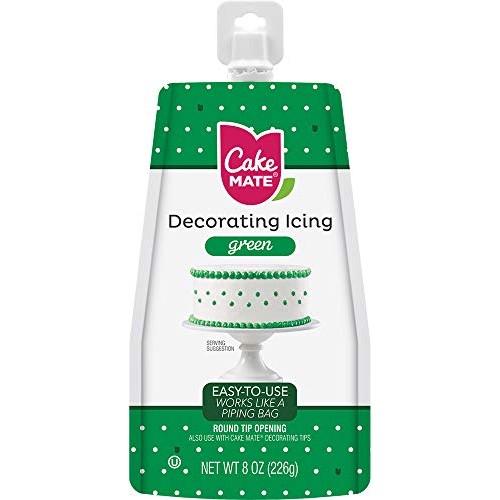 Cake Mate Cm249-60 Decorating Icing Pouch, 8 Oz, Green