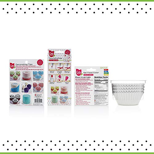 Cake Mate Decorating Tool Kit - 4-Piece Set Includes: Decorating