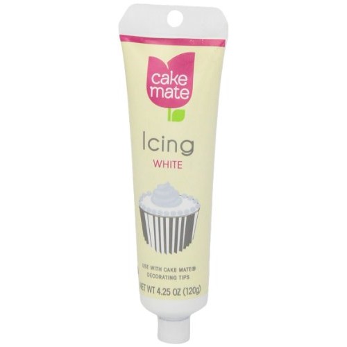 Cake Mate, Icing White, 4.25 Oz