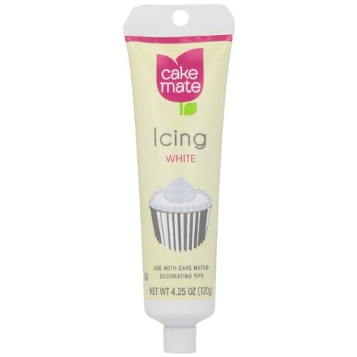 Cake Mate, Icing White, 4.25 Oz
