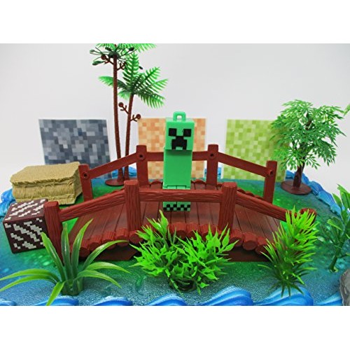 Gaming Themed Cake Topper Set Featuring Beloved Popular Gamer Ch