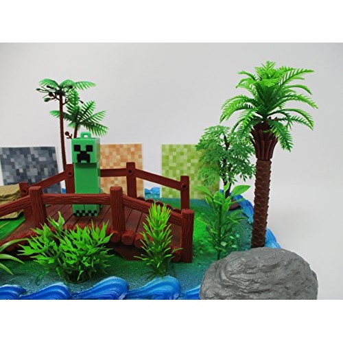 Gaming Themed Cake Topper Set Featuring Beloved Popular Gamer Ch