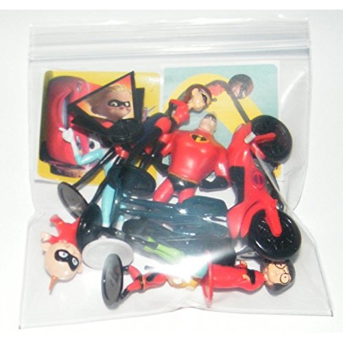 Disney Incredibles 2 Movie Deluxe Cake Toppers Cupcake Decoratio