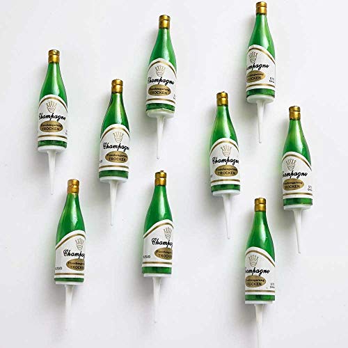Champagne Bottle Cupcake Topper Kit - 24 2 1/4 Mini Champagne