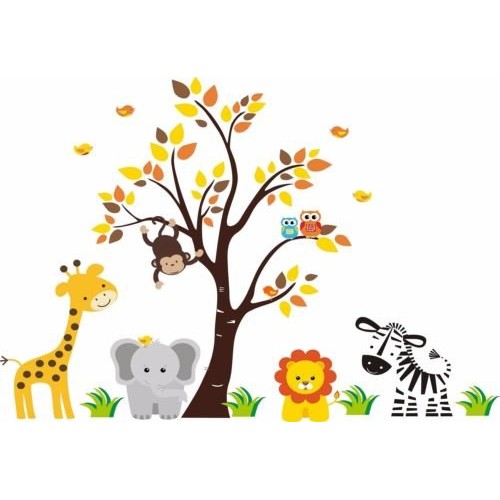 Cakeusa Jungle Safari Animals Baby Shower Ideabirthday Cake Topp