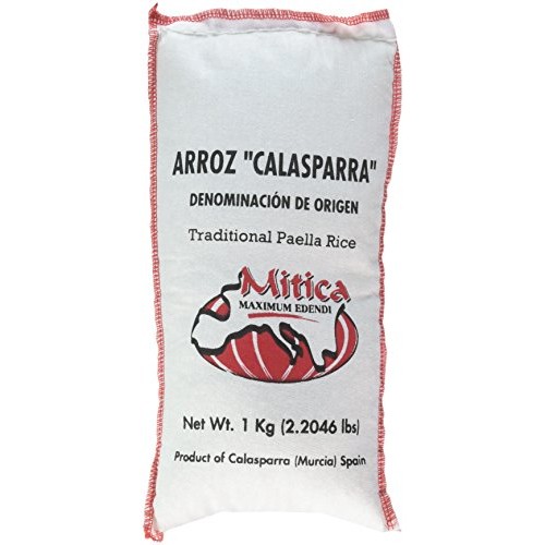 Calasparra Rice Paella Rice - 1 Bag, 1 Kg