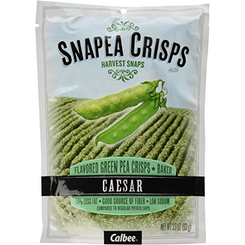 Calbee Snapea Crisp, Crisps,Caesar Flavor 3.3 Oz Pack Of 4