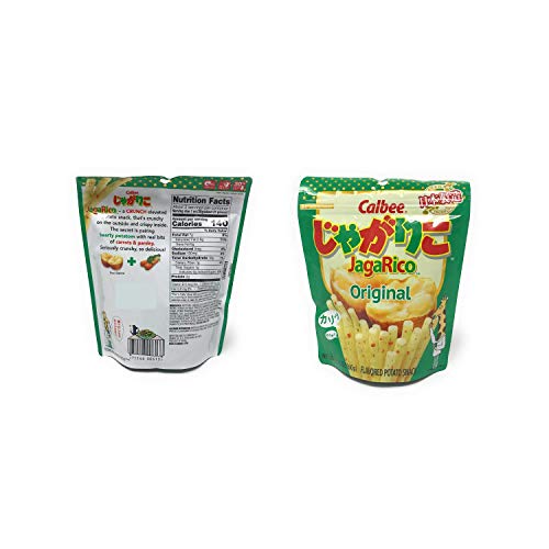 Calbee JagaRico Potato Sticks: Umami Seaweed, Hokkaido Butter an...