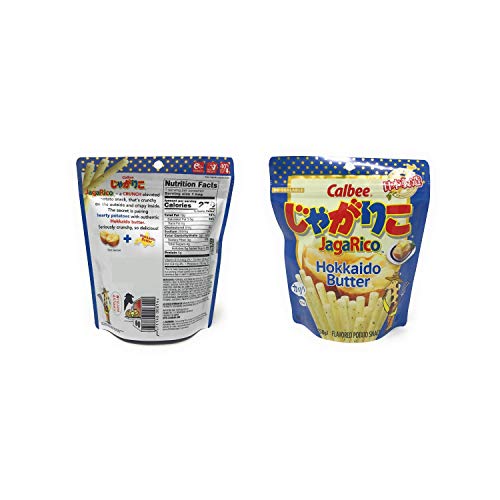 Calbee JagaRico Potato Sticks: Umami Seaweed, Hokkaido Butter an...