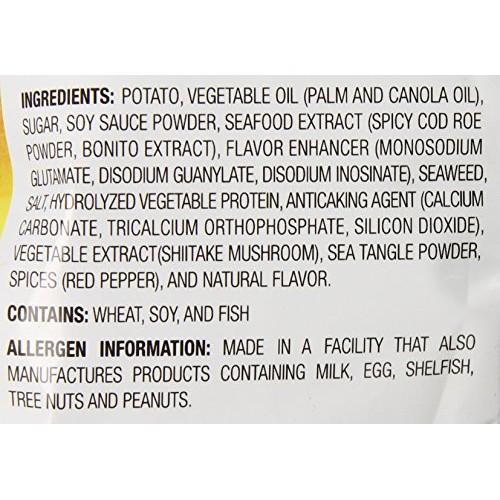 Calbee Seaweed And Salt Potato Chips, 7.05 Ounce