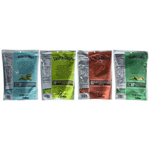 Calbee Snapea Crisps Harvest Snaps ~ Variety Pack ~ Caesar, Wasa