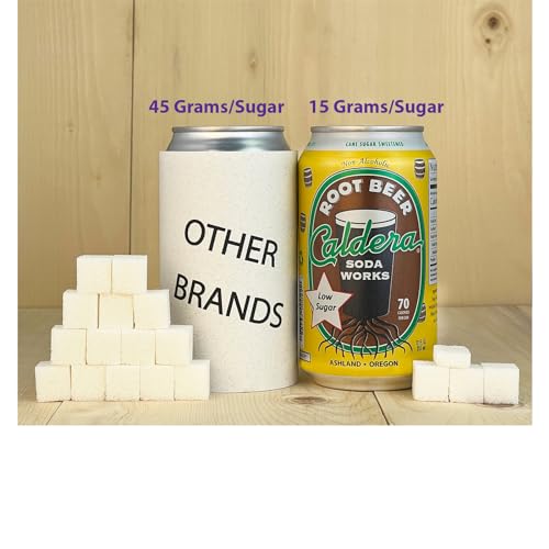 Low Sugar Craft Root Beer, Bold Flavors, Cane Sugar Sweetened, N...