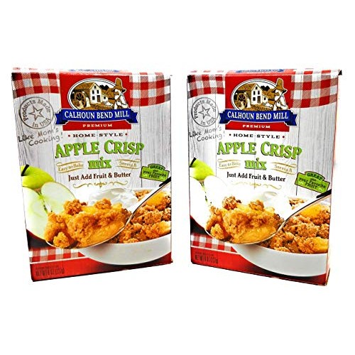 Calhoun Bend Mill Apple Crisp Mix 8 Ounce, Pack Of 2