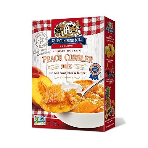 Calhoun Bend Mill Peach Cobbler Mix 8 Ounces Case Of 6