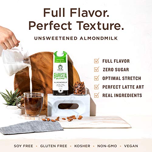 Califia Farms - Almond Milk, Unsweetened Barista Blend, 32 Oz P