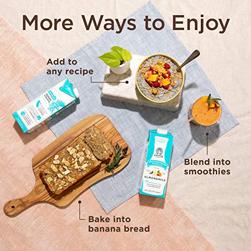 Califia Farms - Shelf Stable Almond Milk, Unsweetened Vanilla, 3