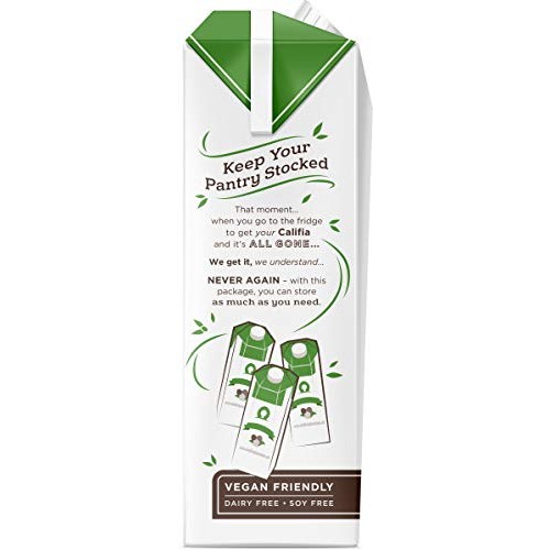 Califia Farms Shelf Stable Unsweetened Almondmilk, Dairy Free, W