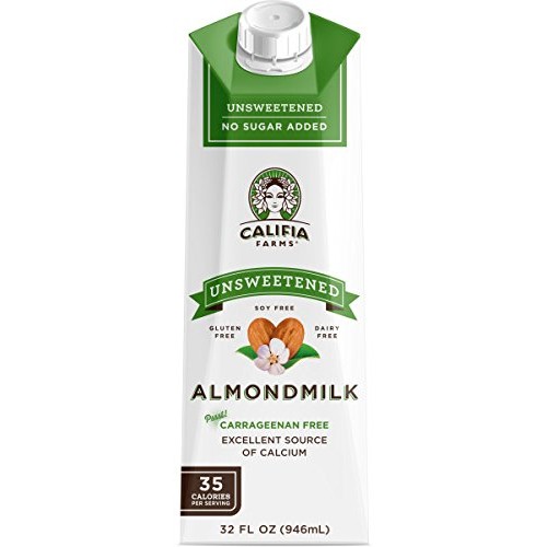 Califia Farms Shelf Stable Unsweetened Almondmilk, Dairy Free, W