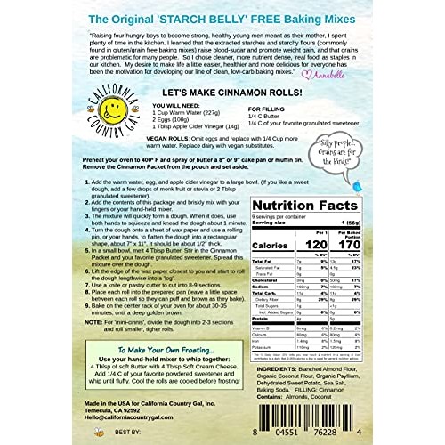 Paleo-Keto Friendly-Grain Free Bread Mix - Variety 4 Pk - 10.2 O