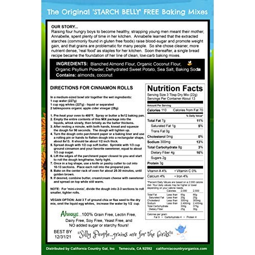 Paleo-Keto Friendly-Grain Free Bread Mix - Variety 4 Pk - 10.2 O