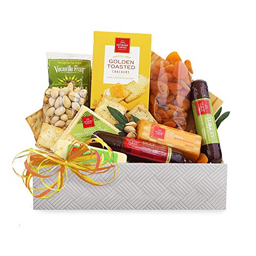 California Delicious Meat And Cheese Gift Crate