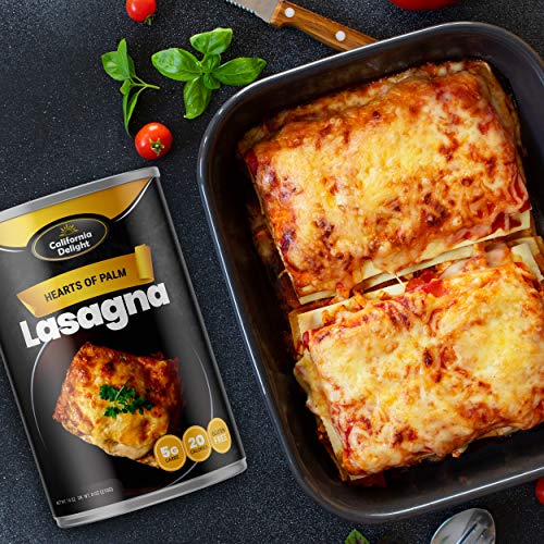 Hearts Of Palm Lasagna - Low Carb - Gluten Free - 6 Pack