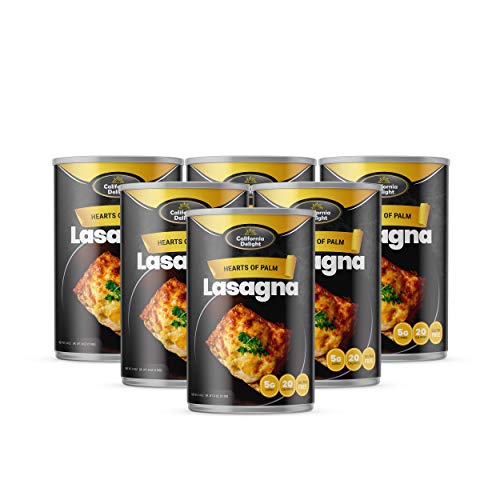 Hearts Of Palm Lasagna - Low Carb - Gluten Free - 6 Pack