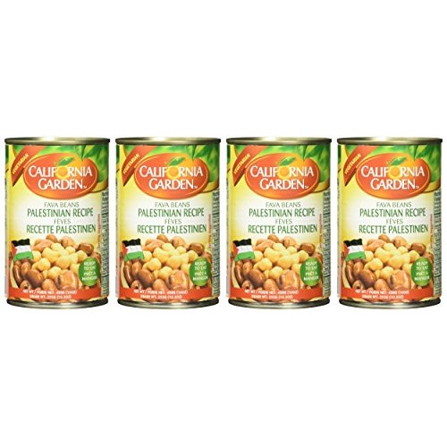 California Garden Fava Beans Palestinian Recipe 450G 4 Cans